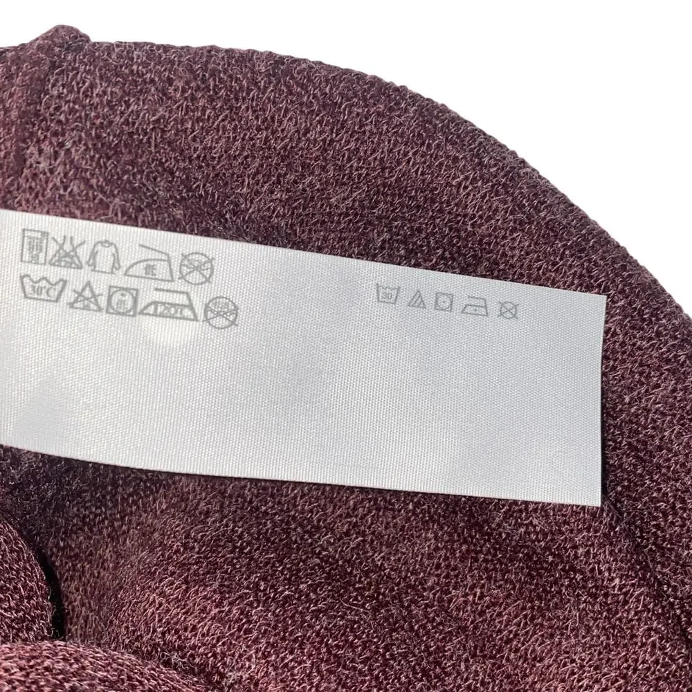 Abercrombie And Fitch Cowl Neck Women’s Small Maroon Fleece